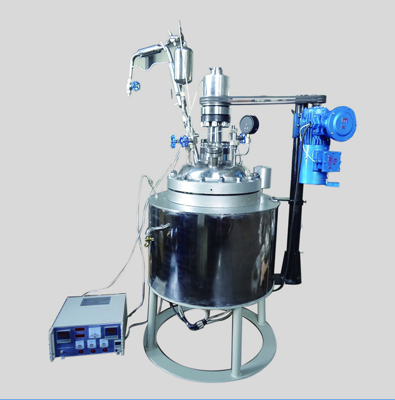 CJF-50L中试反应釜（带回收、冷凝装置）