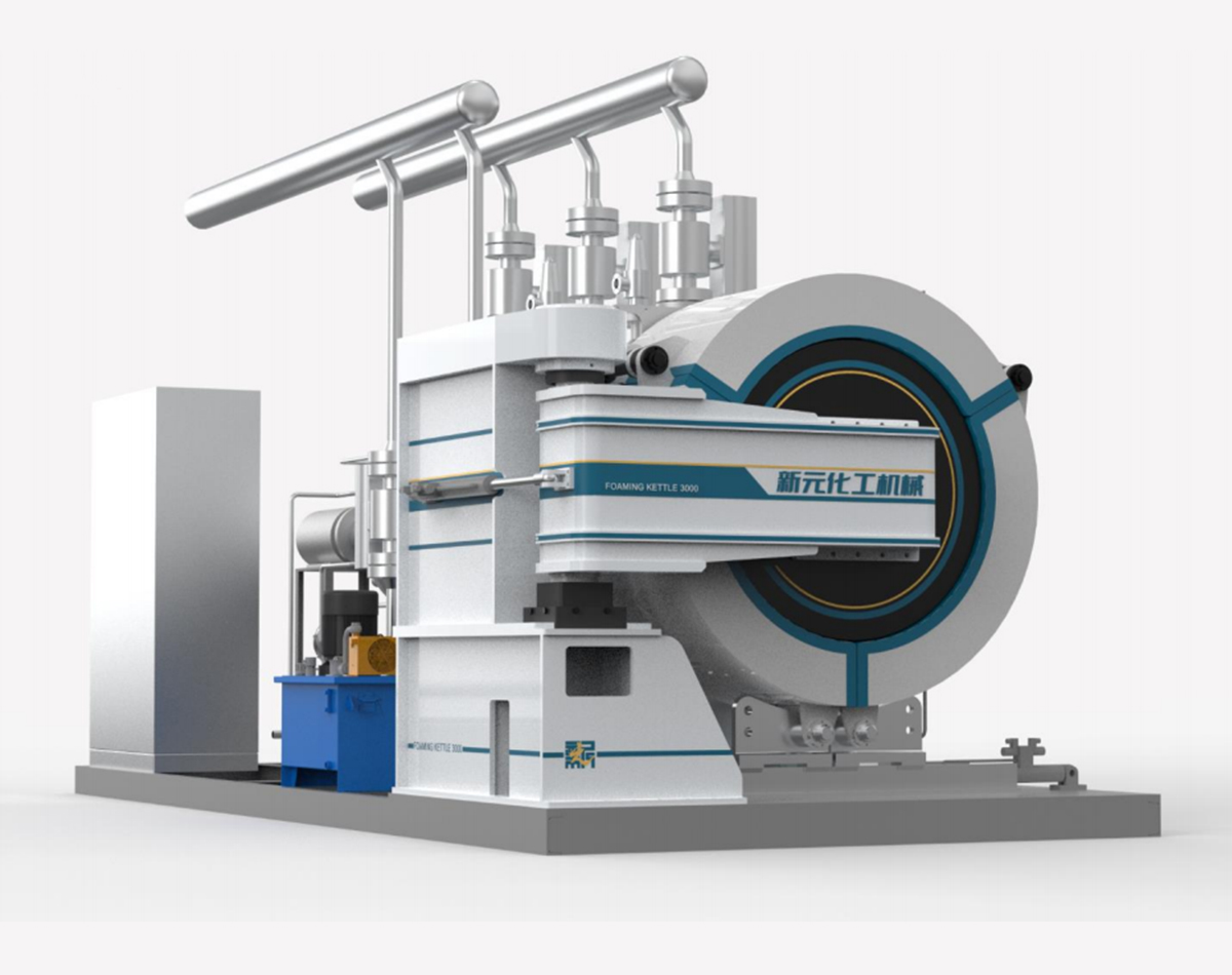 安徽三瓣卡箍快开卧式发泡釜